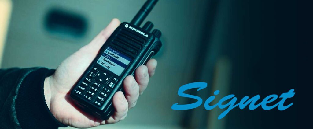 Signet provides two way radios to suit your company's budget and needs